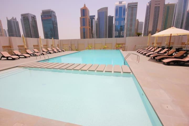 Luxury Escapes - Brand New 1Br Apartment West Avenue Marina Dubai Eksteriør billede